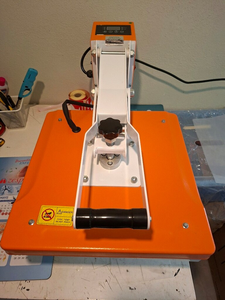 Teknofinal marka Isı Transfer Makinesi Pres Makinesi 38x38cm - 5