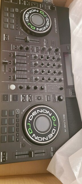 denon sc live 4 dj setup