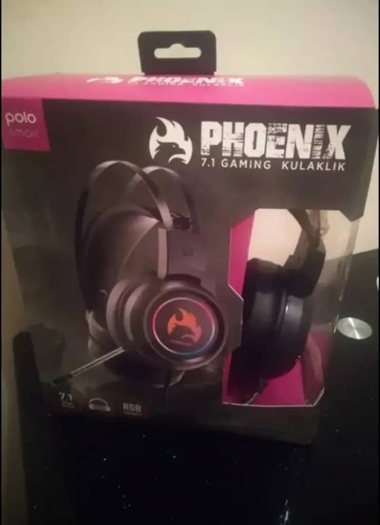 Polosmart Phoenix 7.1 Oyuncu Kulaklığı, Gaming Kulaklık, Rgb, Işıklı