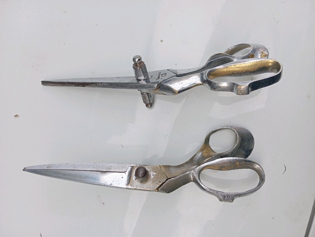 İki adet Konfeksiyon Kesim Makası - 5