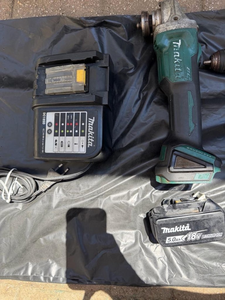makita şarjlı matkap - taşlama ve elektrikli kırıcı delici matkap set - 4