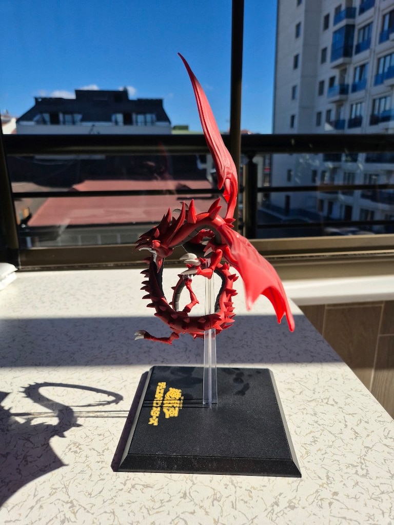 Yu-Gi-Oh! Egyptian Gods 3’lü Figür Seti – Ra, Slifer, Obelisk Anime - 7