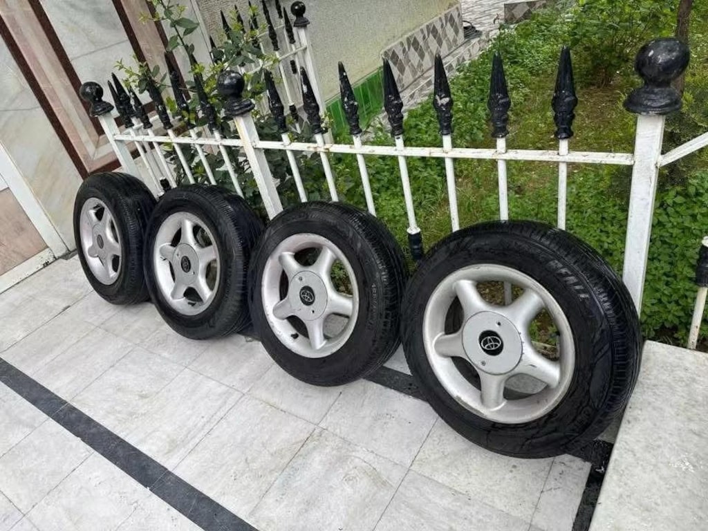 Cumaya bu Fiat 5 Yıldız CMS JANT LASTİK TKM WATERFAL 2.tane 175.70.13 - 2