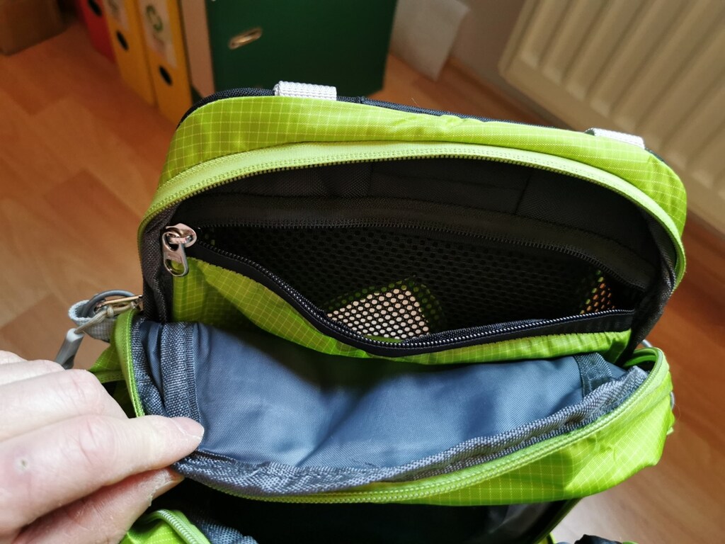 ÇOK İŞLEVLİ OUTDOOR-BİSİKLET SIRT ÇANTASI 20 L UNISEX (YEŞİL) - 12