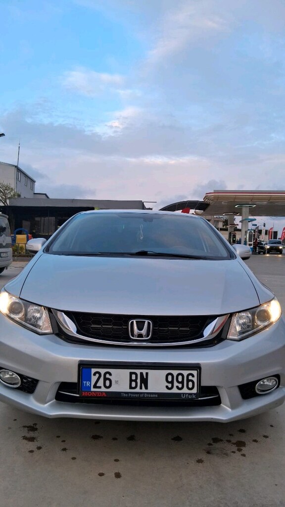 Honda Civic fabrikasyon LPG otomatik düşük kilometre - 12