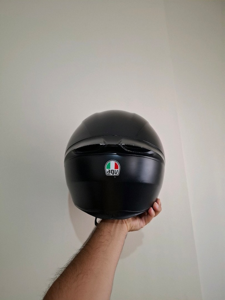 Agv K1S K1 Mat Siyah Motorcu Kaskı L Beden Pinlocklu - 4