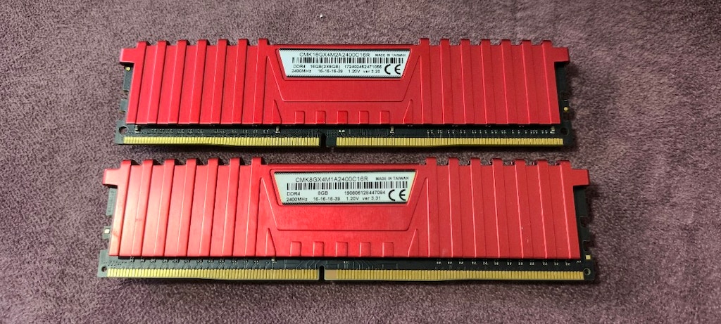 Corsair vengeance lpx 16gb ram - 3