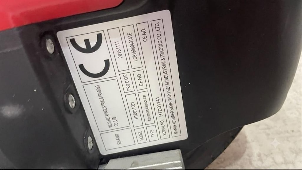 XR Serisi Tek Tekerlekli Elektrikli Araç - 3