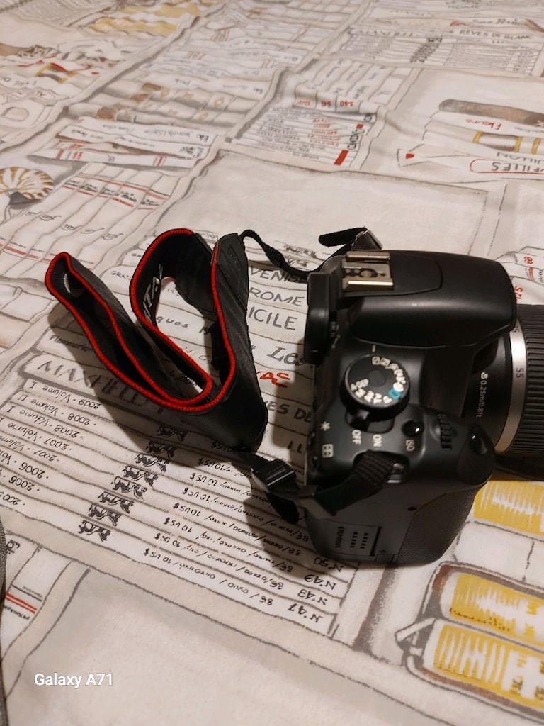 CANON EOS 450D + 18-55mm Lens“DSLR fotoğraf makinesi”sıfır ayarında - 7