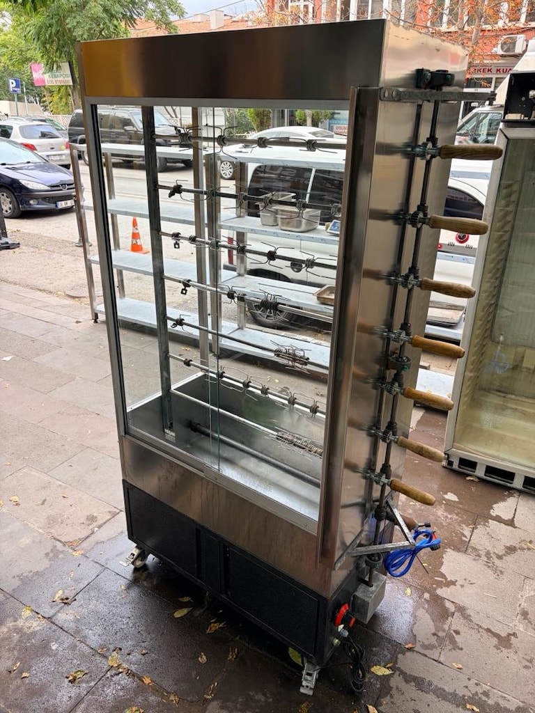 Yaşar Tic 7 Şişli Piliç Çevirme Makinesi / LPG Tavuk Pişirme - 7