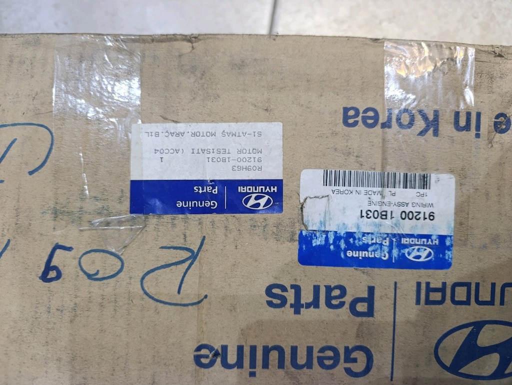 Hyundai Accent motor tesisatı orjinal sıfır - 3