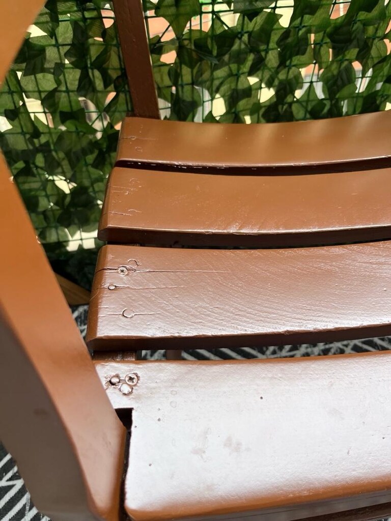 tekli ahşap berjer - 5