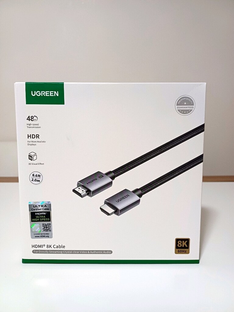 SIFIR UGREEN 16K DİSPLAYPORT 2.0 KABLO 1METRE - 3