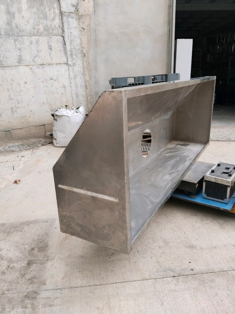 304 Paslanmaz Davlumbaz, Krom Davlumbaz (250cm uzunluk) - 5