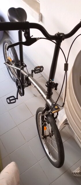 decathlon katlanır bisiklet 2 adet