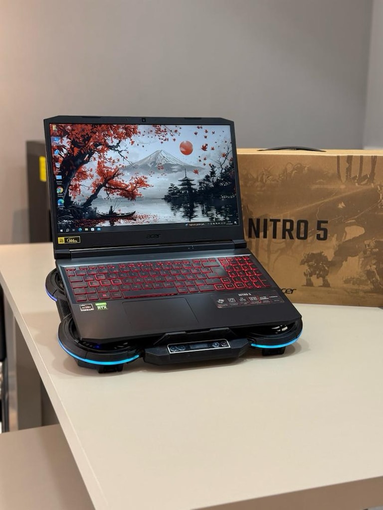 TERTEMİZ ACER NİTRO 5 GAMİNG LAPTOP RTX 3050 ~ AMD Ryzen 5 5600H - 3