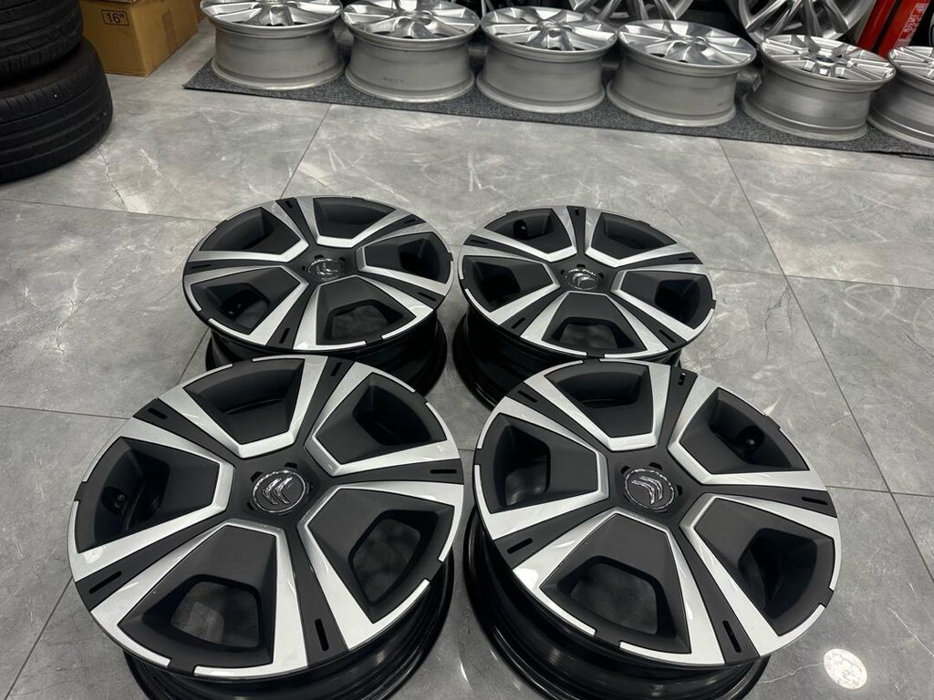 ORJİNAL 16.4 X100 CİTROEN DEMİR JANT ORJİNAL KAPAK C3 VE 4 X 100 OLAN - 2
