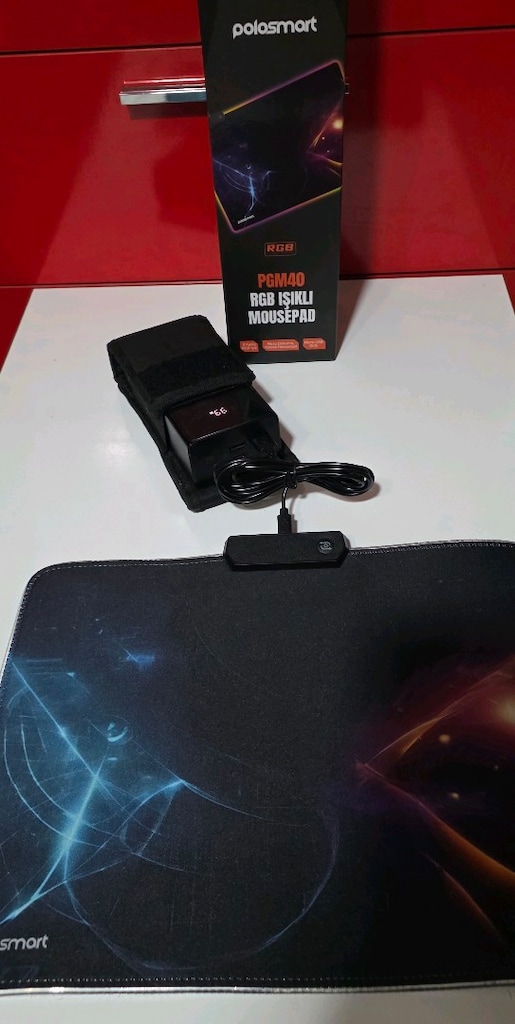 Polosmart PGM40 ışıklı Mouse pad. Sıfır kutusunda. - 18