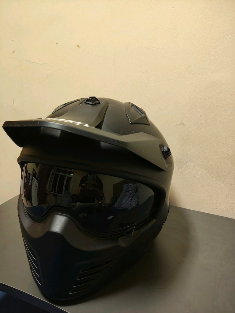 Sway Helmets L beden motor kaskı ve elektrikli bisiklet içinde uygun
