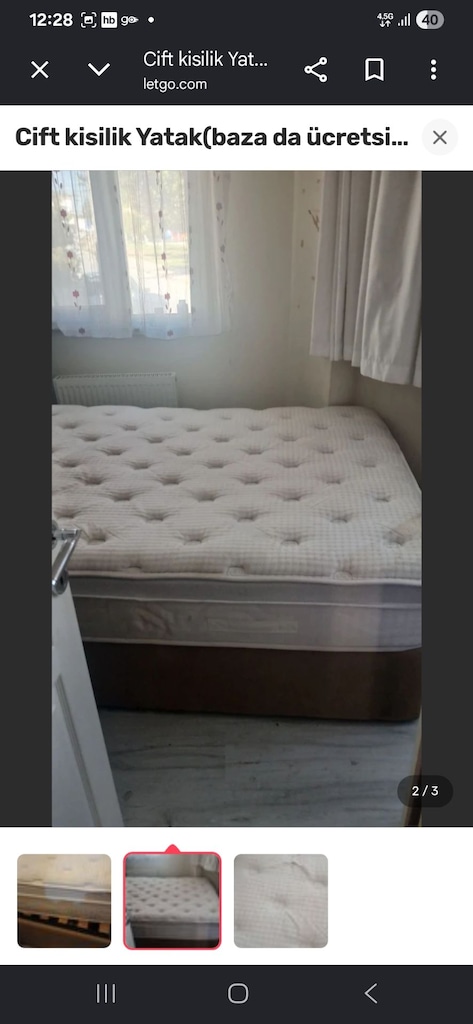 Cift kisilik Yatak (yaninda baza ücretsiz verilcek) - 2