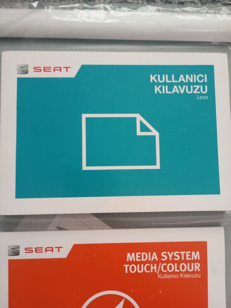 seat orjinal servis kitapları - 2