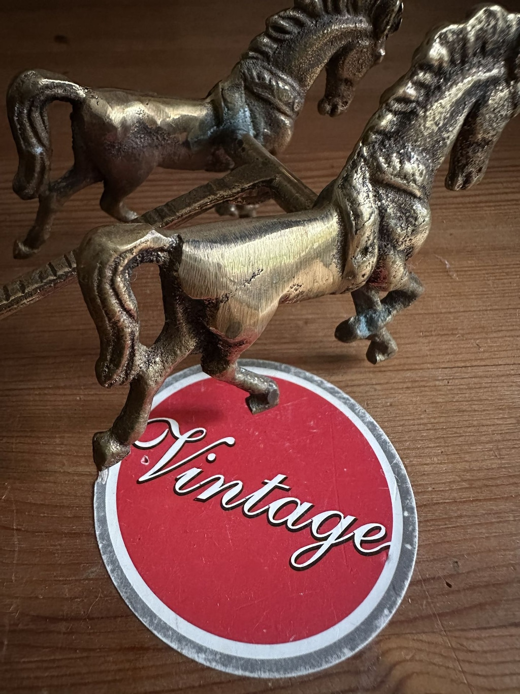Vintage Yunan 70'ler Antik Savaş Arabası ve Gladyatör Figürü - 8