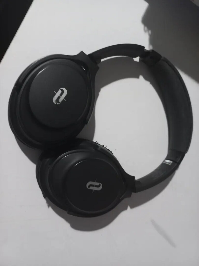 TaiZiChangQin Ersatz-Ohrpolster Für Taotronics SoundSurge 85/90 – Dickere Polster, Schwarz, Hybrid-Leder