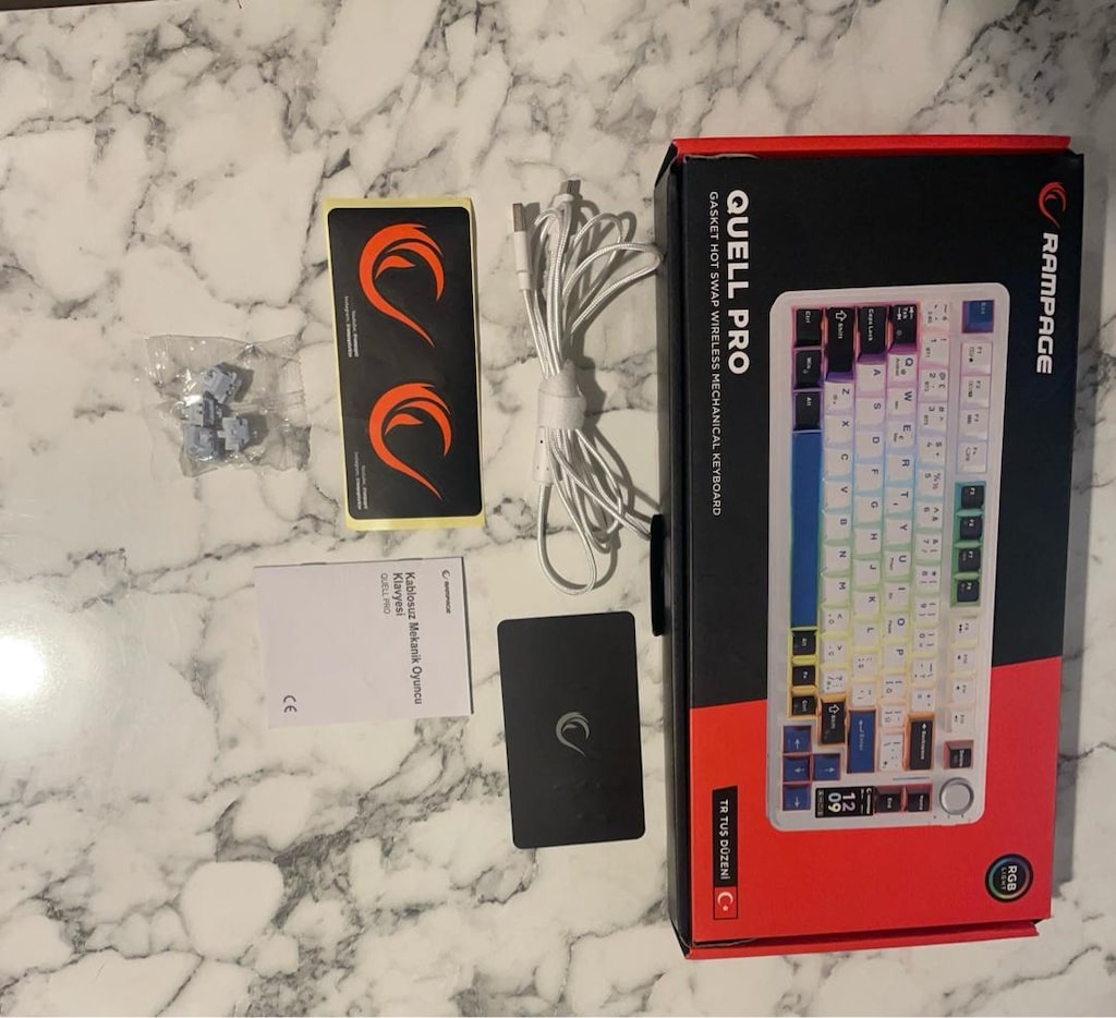 Rampage QUELL PRO Mekanik Klavye - 3