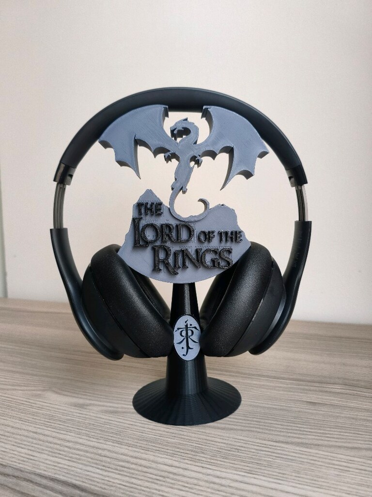 LORD OF THE RİNGS KULAKLIK TUTUCU 3D ÖZEL TASARIM