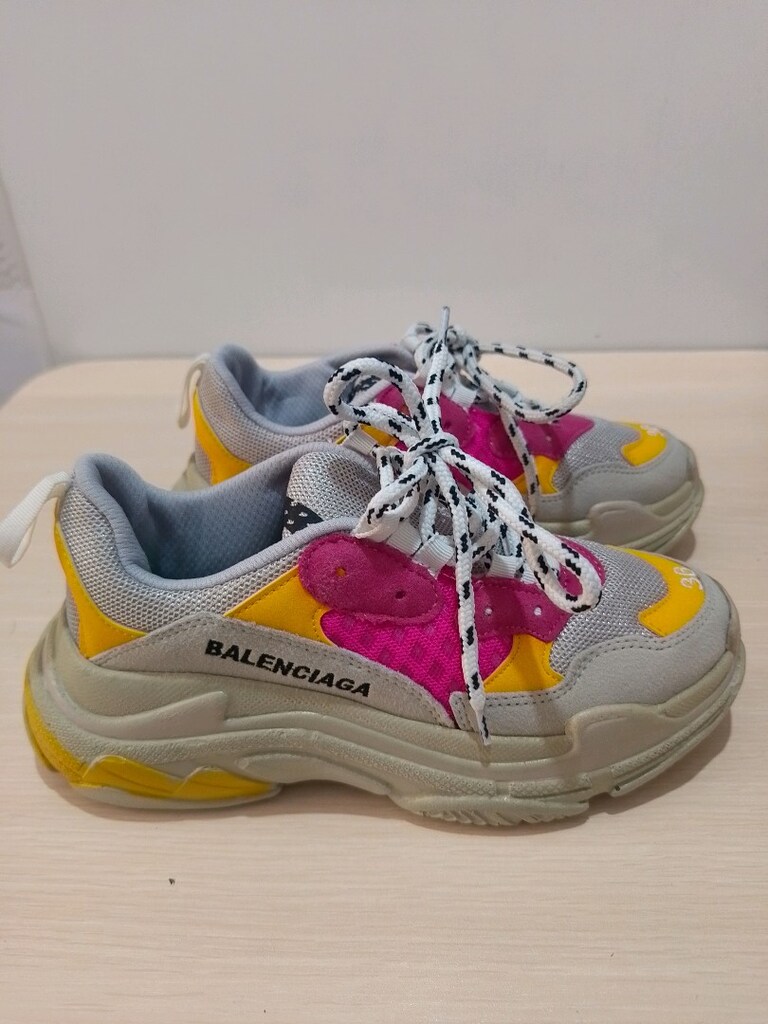 BALENCIAGA Renkli Bayan Sneaker - 4