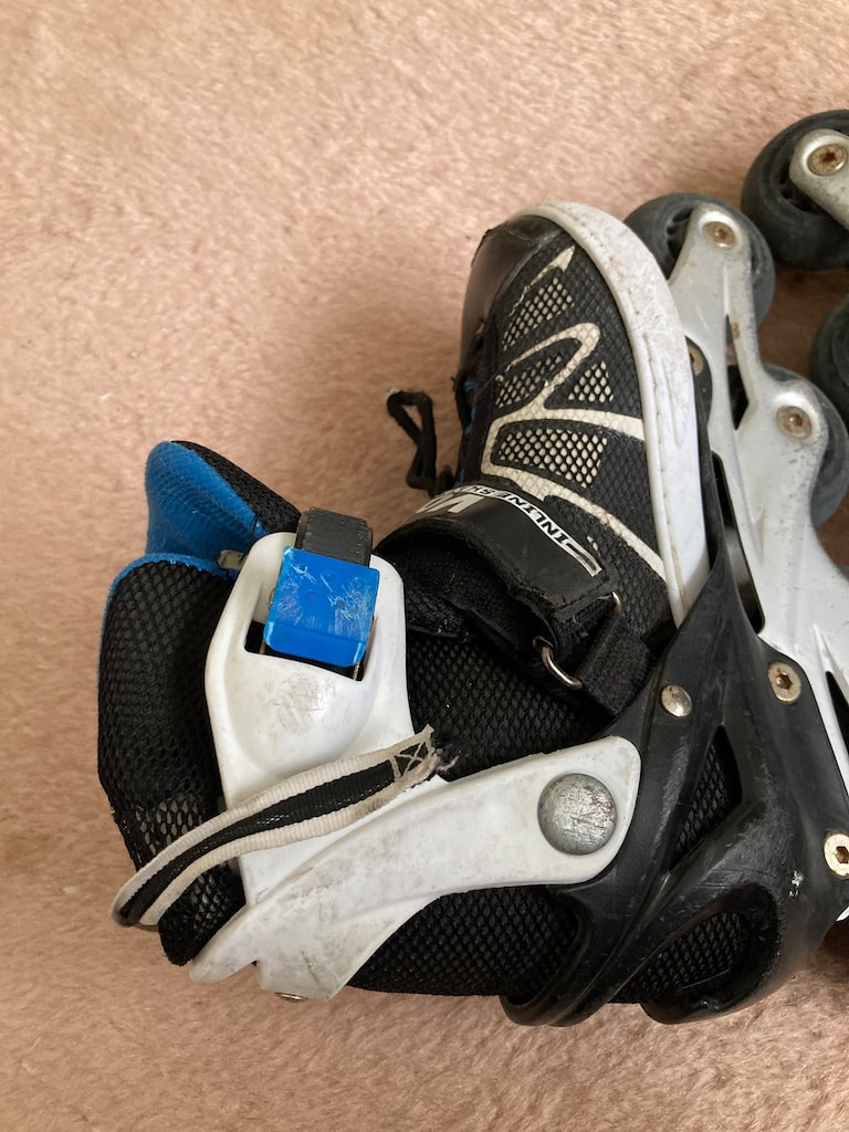 Paten - Voit Siyah-Mavi Inline – Ayarlanabilir Tokalı Tasarım - 8