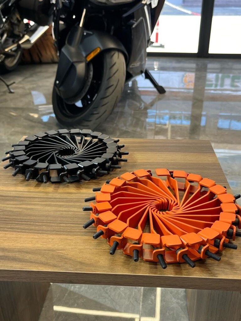 bmw ce04 sinyal koruma ce 04 braket - 4