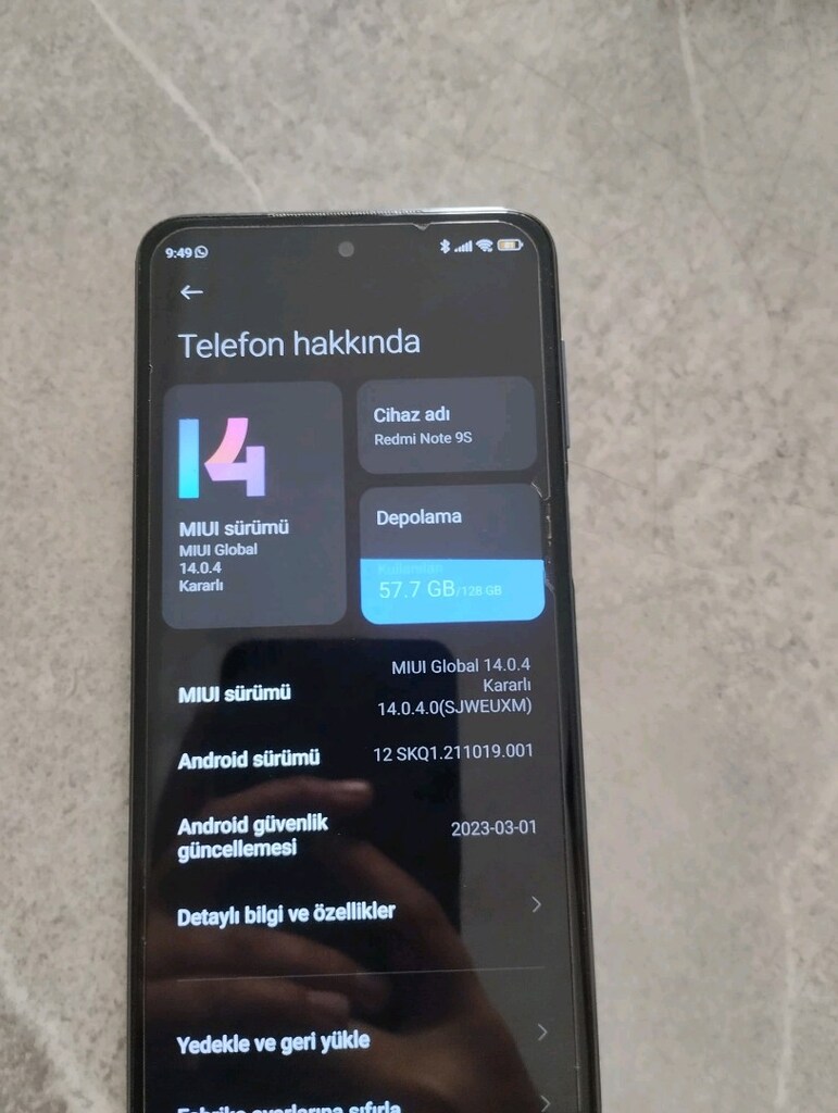 temiz baya hızlı redmi 9 S çok hızlı sıkıntısız - 4