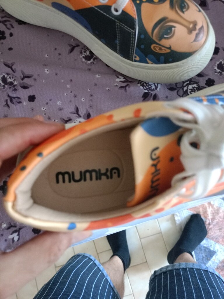 mumka desenli spor ayakkabı - 3
