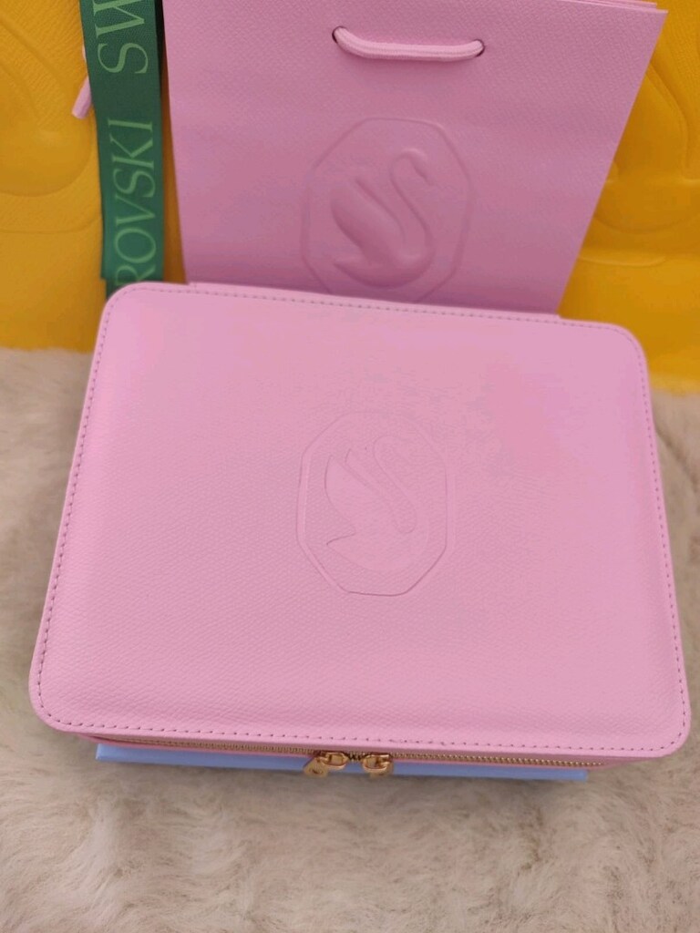 Swarovski Pembe Takı Kutusu - 4