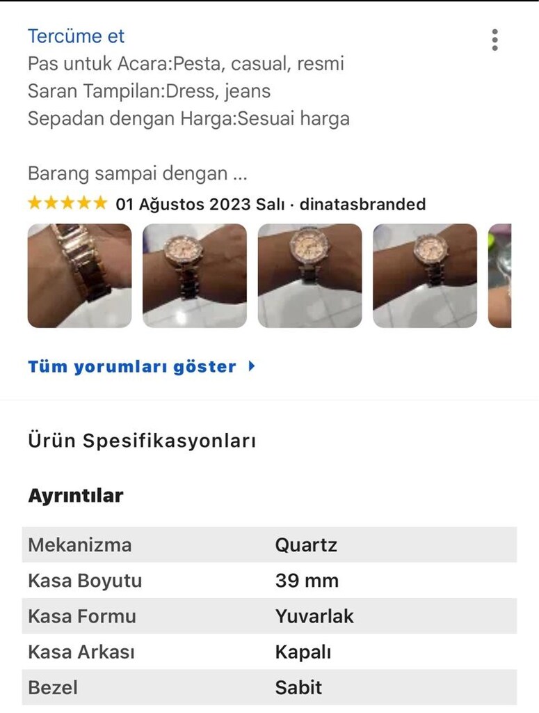 Michael kors saat - 5