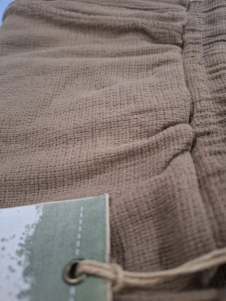 KETEN ŞORT KISA ŞORT BERMUDA PANTOLON - 11