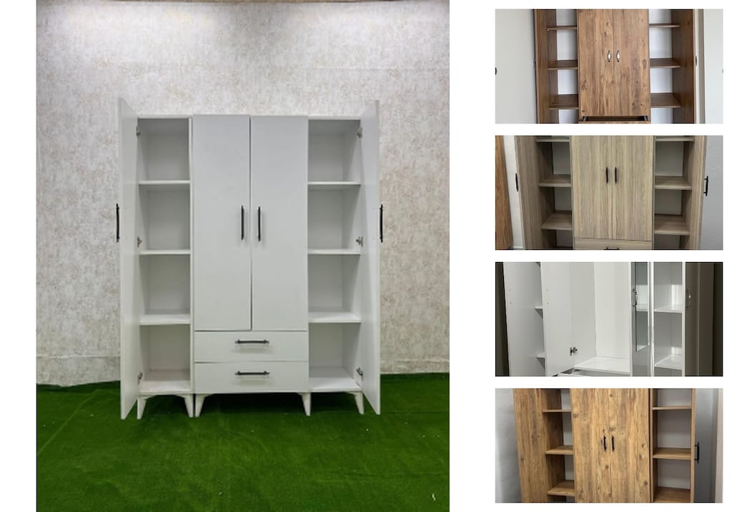 4 kapaklı elbise dolabı tbyqpqxinv - 3