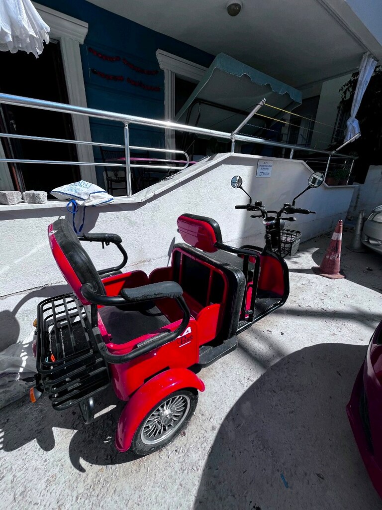 ruhsatlı Meka marka 3 tekerlekli elektrikli motorumuz satılıktır. - 4