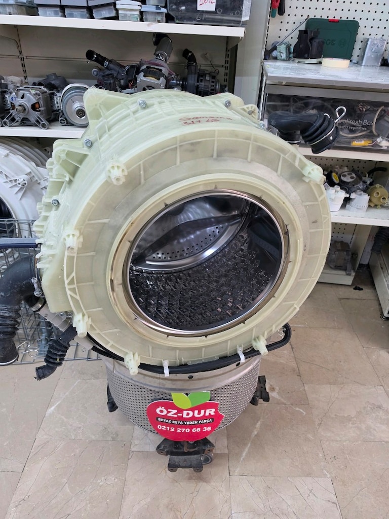 Samsung WW10T604DLN 10.5 KG Çamaşır Makinesi Komple Kazan Grubu (Oriji - 8