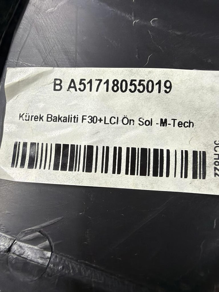 BMW F30+LCI KÜREK BAKALİTİ ÖN SOL 51718055019 sıfır ithal - 5
