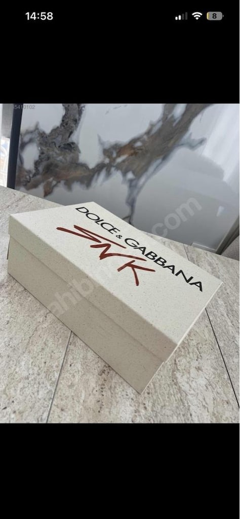 Dolce Gabbana Orijinal Boş Ayakkabı Kutusu + Sertifika - 7
