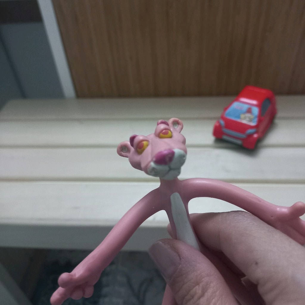 Pembe Panter Figur ve Araba - 4