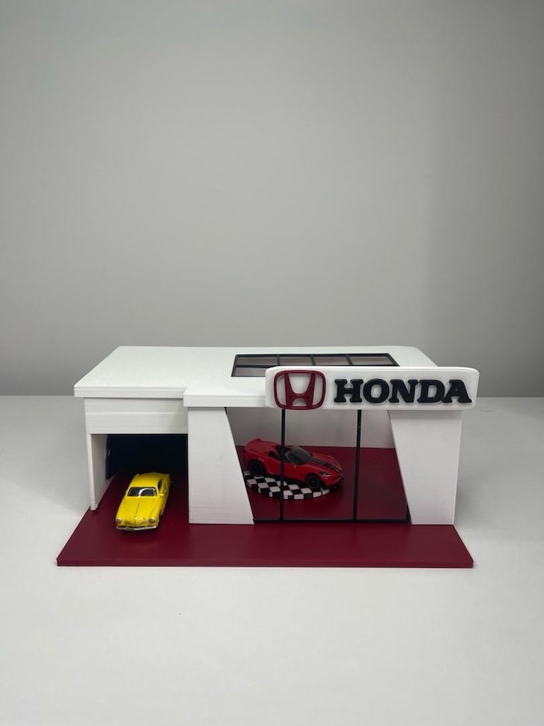 1:64 Honda garaj diorama