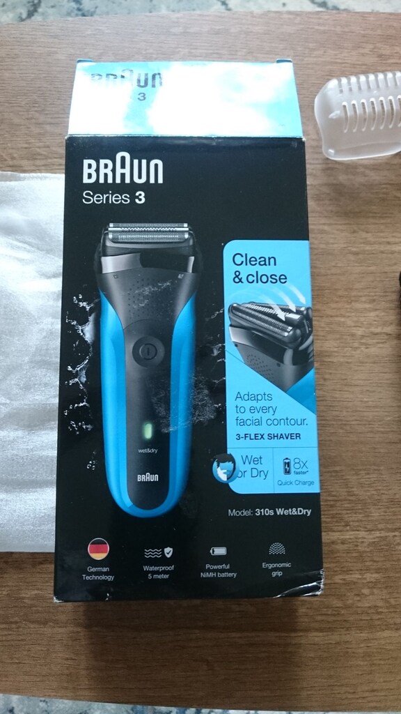 Braun Series 3 Elektrikli Tıraş Makinesi, Islak ve Kuru, 310S - 5