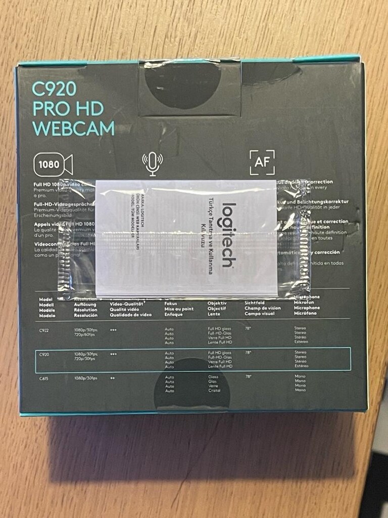 Logitech c920 - 2