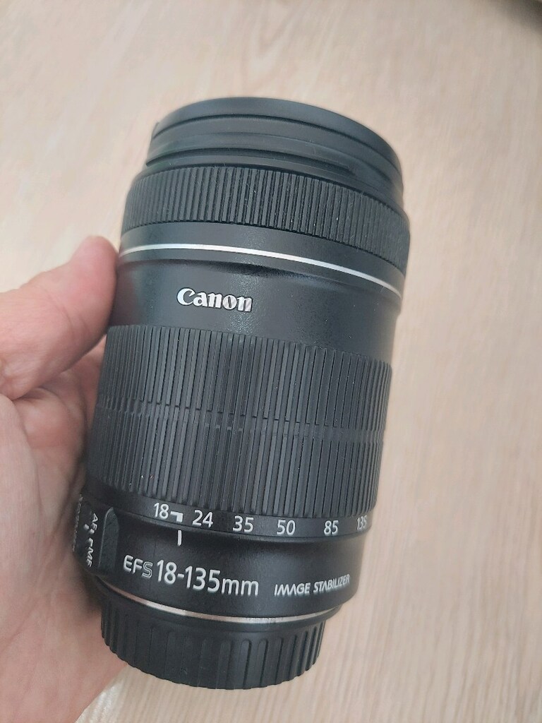 Canon EFS 18-135mm IS LENS.Tertemiz - 3