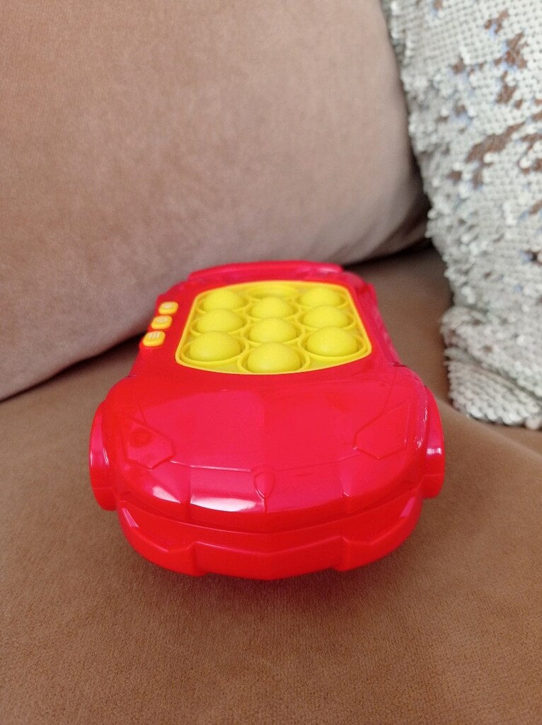Popit, Otomatik Işıklı Sesli Popit, Araba Desenli - 4