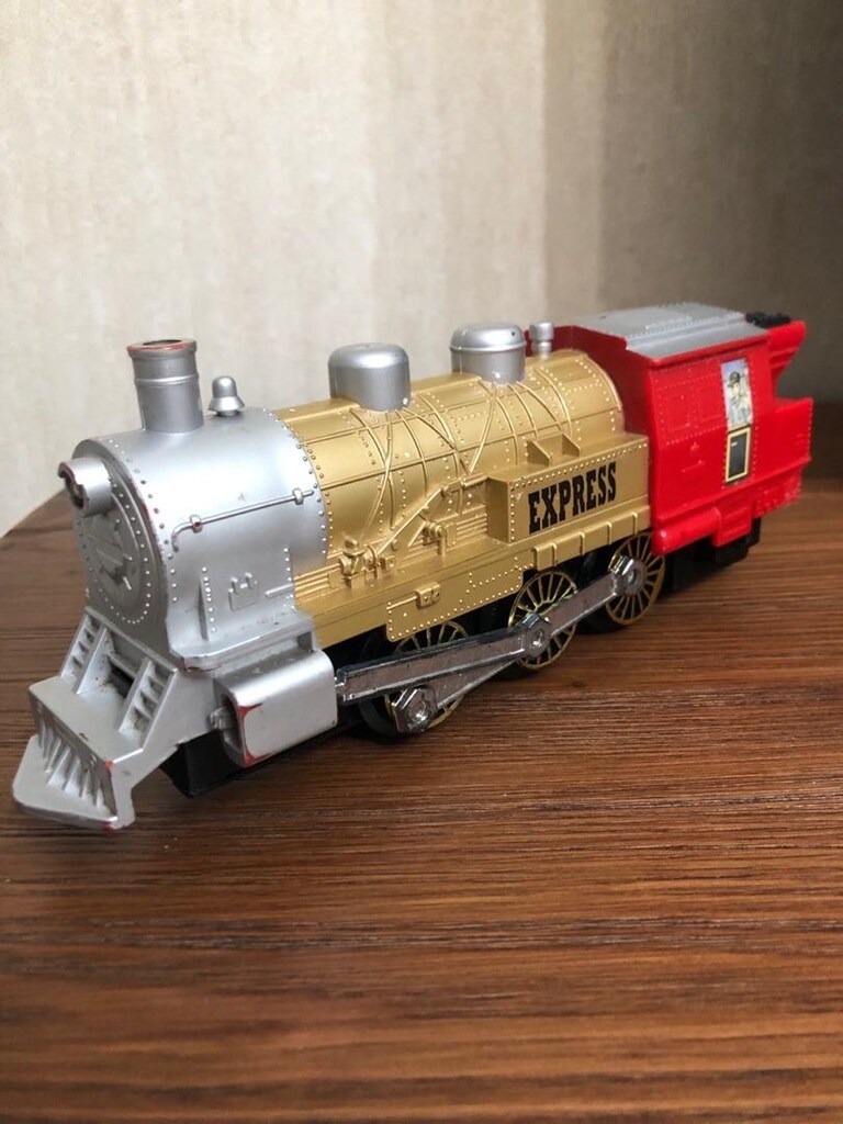 Vintage Union Express Tren Lokomotifi - 3