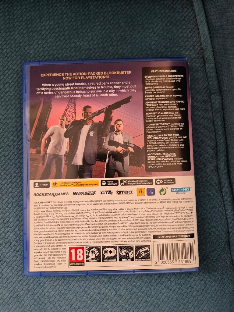 GTA 5 Oyun PS5 - 2